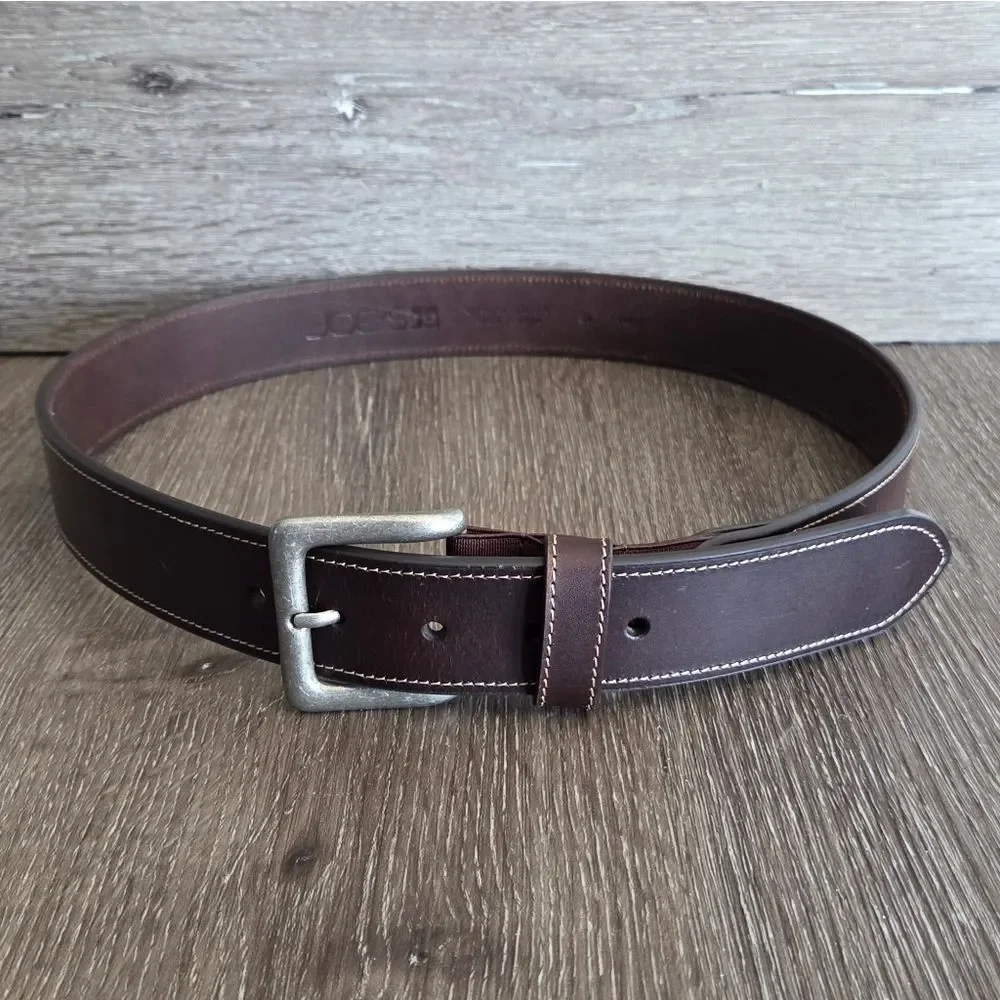 Joe's Stretch Leather Belt 34